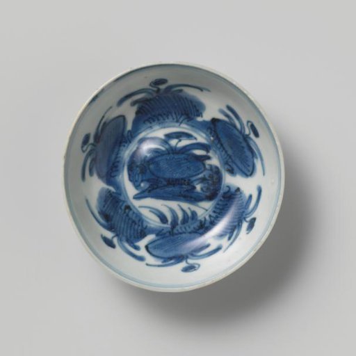 Plate from the VOC ship 'The White Lion'