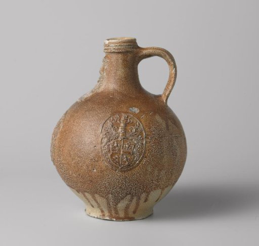 Bearded man jug from the VOC ship 'Witte Leeuw'