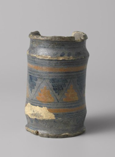 Ointment pot from the VOC ship 'Witte Leeuw'