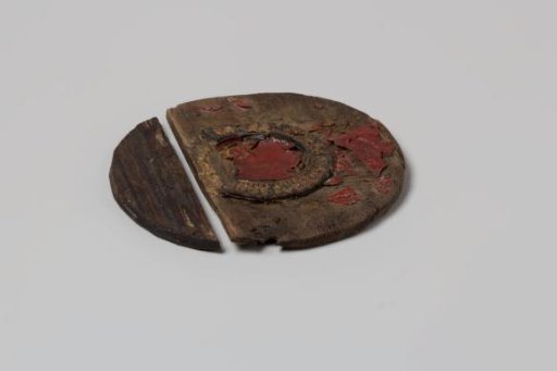 Packing disc from the VOC ship 'Witte Leeuw'