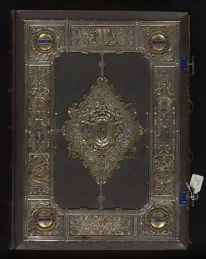 Memorial album presented to M.J. Tiele by the Tabak Maatschappij Arendsburg, 1887