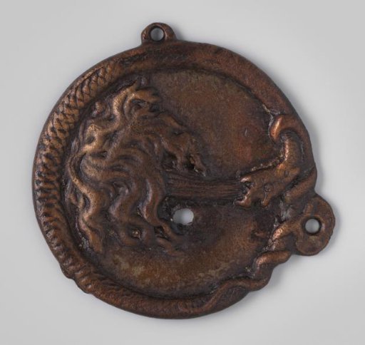 Trademark plaque of Jan van der Heyden's fire engine workshop from the wreck of the Dutch East India ship  Hollandia