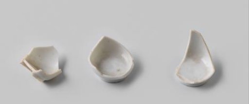 Fragments of Wine Bowls from the VOC Ship 'Witte Leeuw'