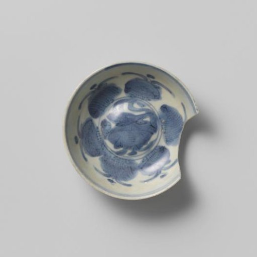 Plate from the VOC ship 'Witte Leeuw'