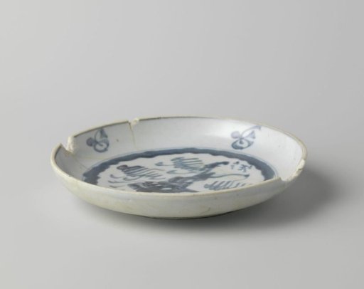 Plate from VOC ship 'The White Lion'