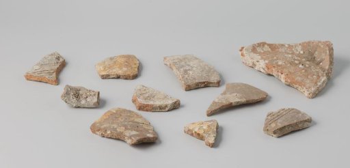 Fragments of Martavan Vases from the VOC Ship 'Witte Leeuw'