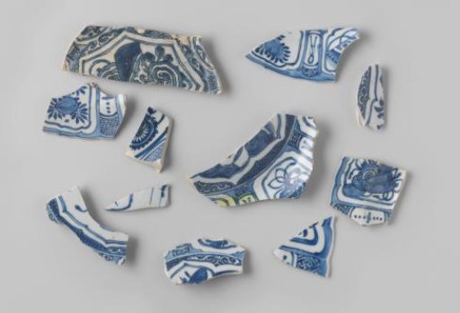 Fragments from the VOC ship 'Witte Leeuw'