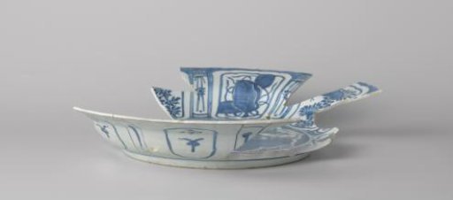 Fragment of a saucer from VOC ship 'The White Lion'