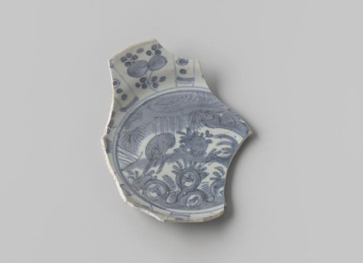 Plate from the VOC ship 'Witte Leeuw'