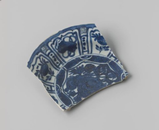 Plate from the VOC ship 'Witte Leeuw'