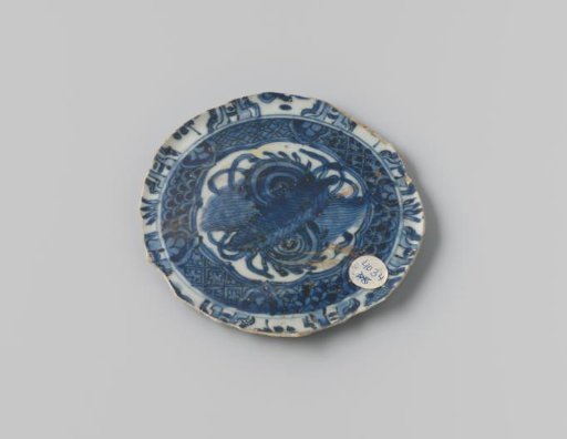 Plate from the VOC ship 'Witte Leeuw'