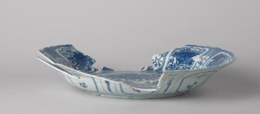 Plate from the VOC Ship 'Witte Leeuw'