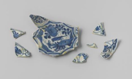 Plate from VOC ship 'The White Lion'