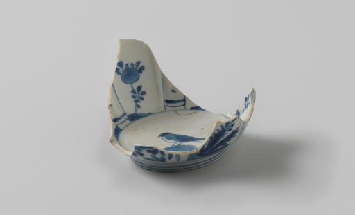 Fragment of a crow's head from the VOC ship 'Witte Leeuw'