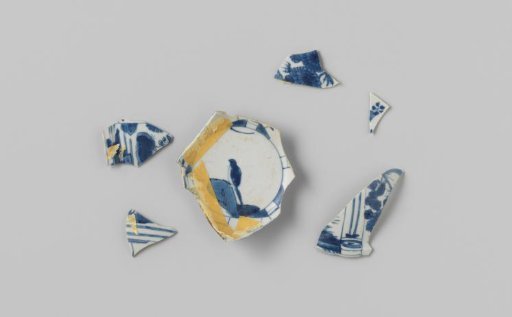 Fragments of a crow's head from VOC ship 'Witte Leeuw'