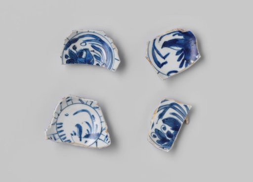Fragments of crow's heads from the VOC ship 'Witte Leeuw'
