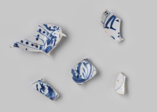 Fragments of spouts from the VOC ship 'Witte Leeuw'