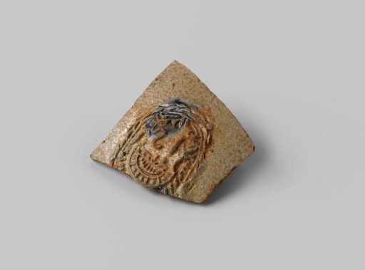 Sherd of a stoneware jar from the wreck of the East Indiaman Princesse Maria