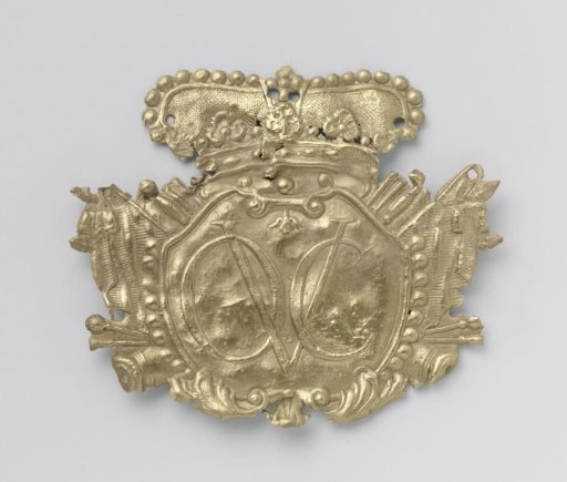 Military Insignia of musketeer or grenadiers from the wreck of the Dutch East Indiaman Hollandia