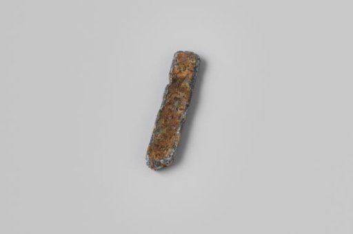 Printing type from the wreck of the East Indiaman Hollandia