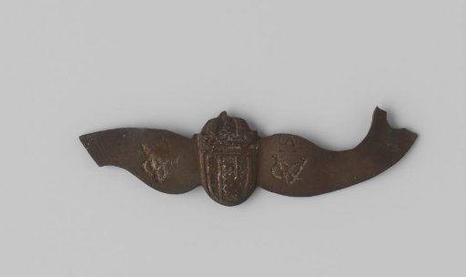Screw plate of a musket from the wreck of the East Indiaman Hollandia