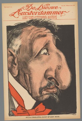 Mr. P.J. Troelstra looking down his nose