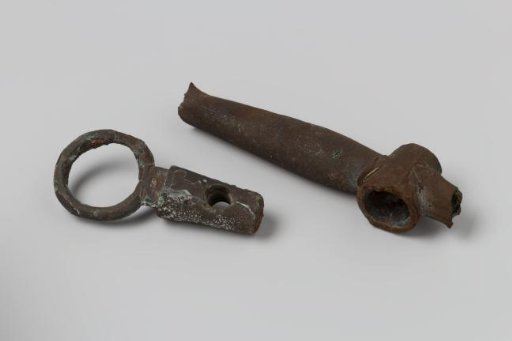 Parts of a tap from the wreck of the Dutch East Indiaman Hollandia