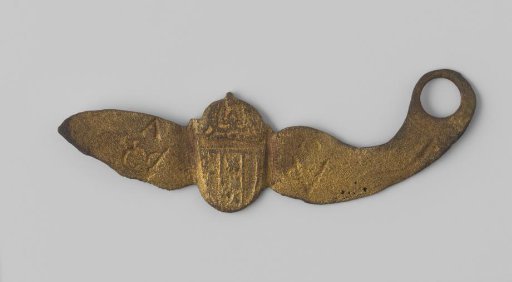 Fragment of a screw plate from a musket from the wreck of the East Indiaman Hollandia