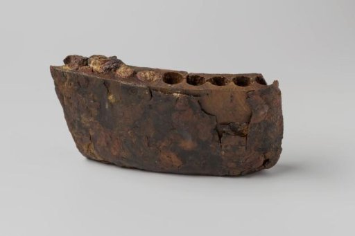 Cartridge bag from the wreck of the East Indiaman Hollandia