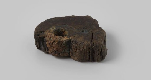 Pulley block from the wreck of the East Indiaman Hollandia
