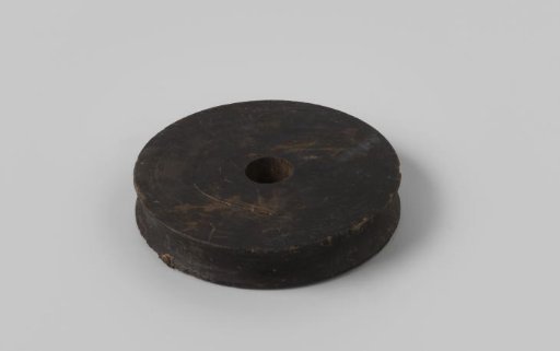 Sheave of a pulley from the wreck of the East Indiaman Hollandia