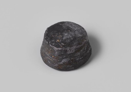 Block-shaped weight, lead, from the wreck of the Dutch East India ship Hollandia