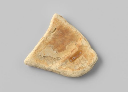 Fragment of a plate from the wreck of the East Indiaman Hollandia