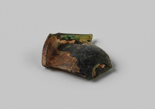 Sherd of a wine bottle from the wreck of the East Indiaman Hollandia