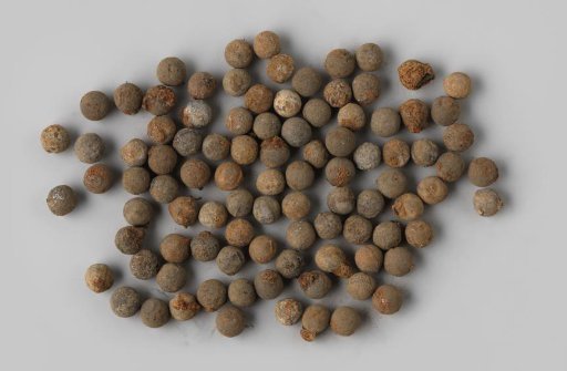 Pistol bullets from the wreck of the East Indiaman Hollandia