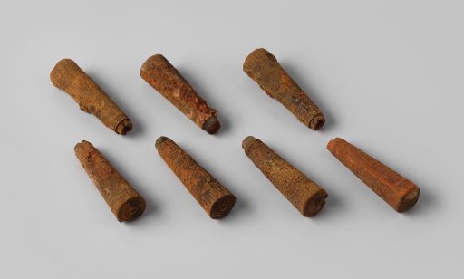 Knife handles from the wreck of the East Indiaman Hollandia