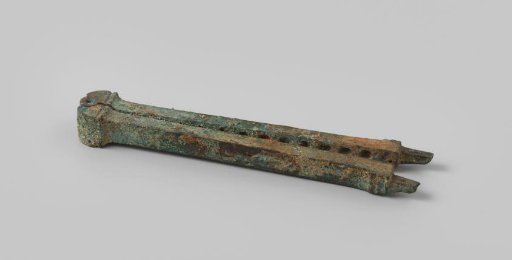Mould for musket balls from the wreck of the East Indiaman Hollandia