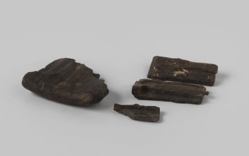Fragments of cartridge bags from the wreck of the East Indiaman Hollandia