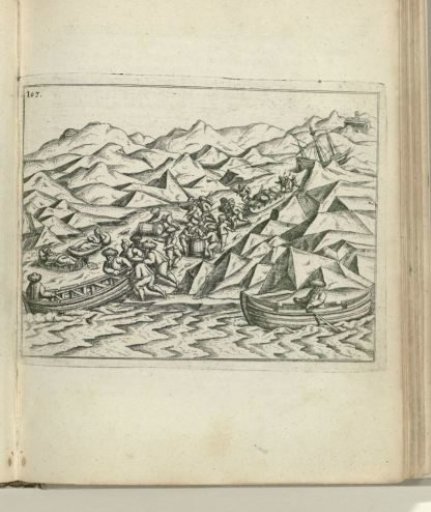 The boats are launched, 1597