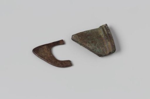 Copper fragments from the wreck of the East Indiaman Hollandia