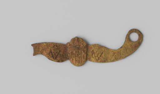 Fragment of a screw plate from a musket from the wreck of the East Indiaman Hollandia