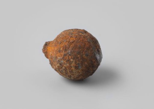 Musket ball from the wreck of the East Indiaman Hollandia