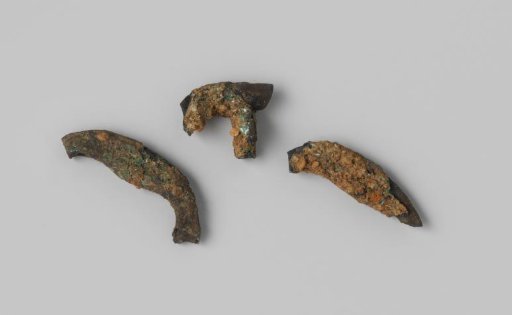 Fragments of Shoe Buckles from the Wreck of the East Indiaman Hollandia