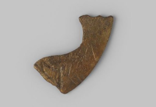 Fragment of a screw plate from a musket from the wreck of the East Indiaman Hollandia