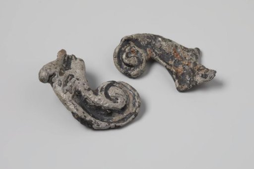 Decorative fittings from the wreck of the East Indiaman Hollandia