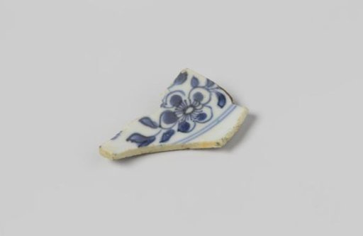 Sherd of a plate from the wreck of the East Indiaman Hollandia