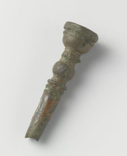 Brass instrument fragment from the wreck of the East Indiaman Hollandia