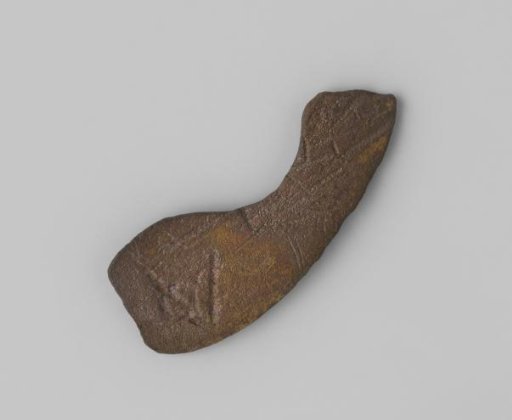 Fragment of a screw plate from a musket from the wreck of the East Indiaman Hollandia