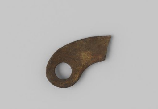 Fragment of a screw plate from a musket from the wreck of the East Indiaman Hollandia