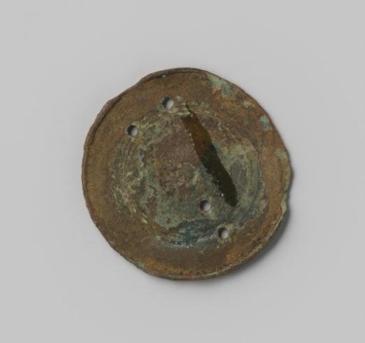 Lid of a sealing weight from the wreck of the East Indiaman Hollandia